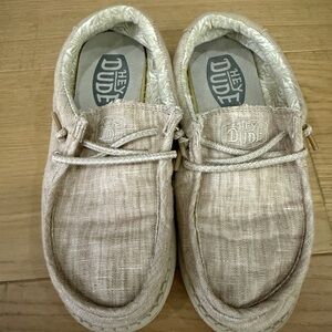 Hey Dude Kids' Tan Slip-On Loafers